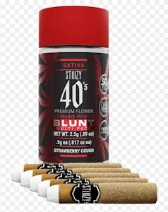 STIIIZY - [STIIIZY] Mini Blunts 5 Pack - 2.5g - Strawberry Cough(S)