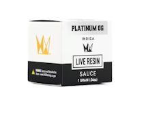 WCC - Concentrate - Platinum OG - Live Resin Sauce - 1G