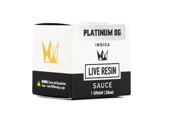 West Coast Cure - WCC - Concentrate - Platinum OG - Live Resin Sauce - 1G Main Image