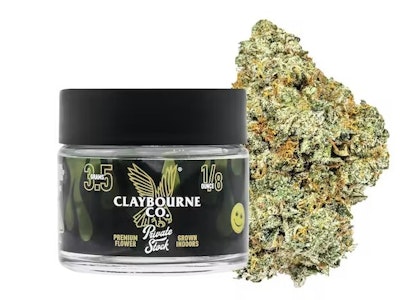 CLAYBOURNE CO. - [Claybourne Co.] Flower - 3.5g - Black Triangle OG (I)