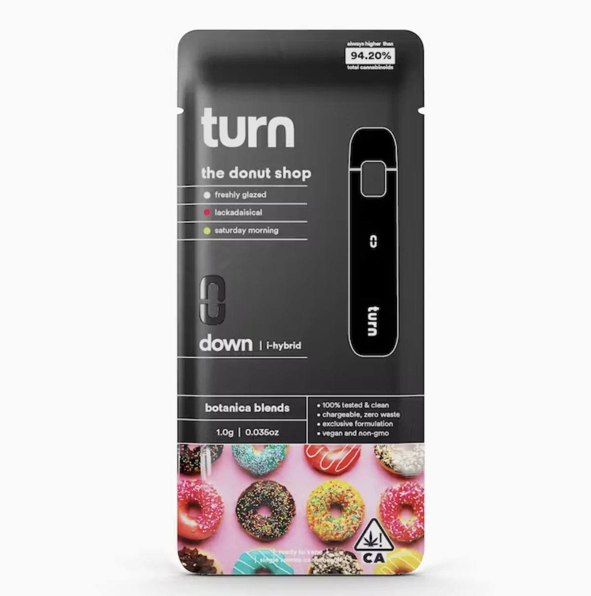 Turn - Powdered Donuts (IH) | 1g Disposable | Turn Main Image