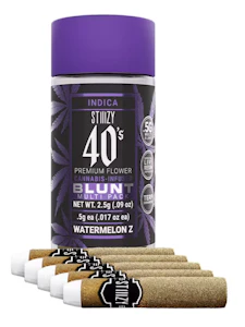 STIIIZY - Stiiizy | Watermelon Z 40's infused mini blunts 5-pack 2.5g | 40.55% THC