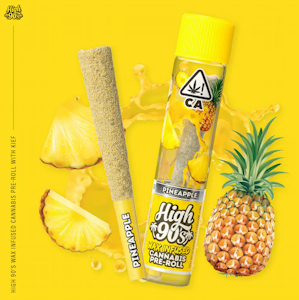 High 90's - H90's - Pineapple - 1.2g Infused Preroll