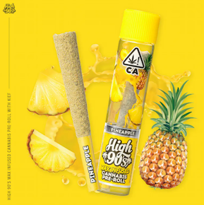 H90's - Pineapple - 1.2g Infused Preroll