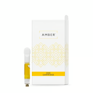 AMBER - White Grapefruit Cookies Live Resin Cartridge - 0.5g