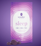 Wonder Sleep Gummies 1:1:1 Plum [10pk] - 100mg