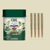 CBX GM-UhOh .5g Pre-Roll Tin 4pk Hybrid