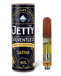 Moonshine - Jetty Vape Cart Solventless 1g Apple Pie Moonshine