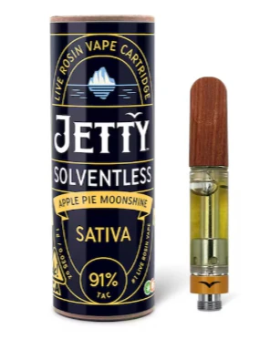 Moonshine - Jetty Vape Cart Solventless 1g Apple Pie Moonshine Main Image