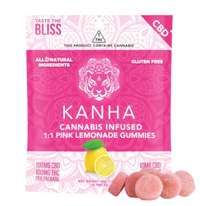 KANHA - Kanha Pink Lemonade 1:1 CBD:THC