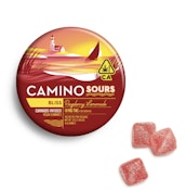 KIVA Camino Sours Raspberry Lemonade 'Bliss' Gummies ( 10pc )