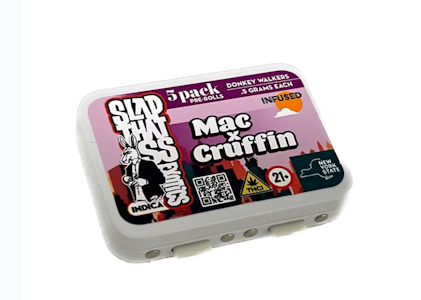 SLAP THAT ASS - SLAP THAT ASS | MAC X CRUFFIN | 5PK 2.5G PRE-ROLL