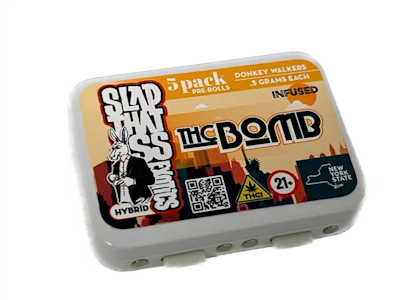 SLAP THAT ASS - SLAP THAT ASS | THC BOMB | 5PK 2.5G PRE-ROLL