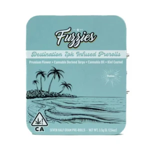 Fuzzies - Fuzzies Destination .5g God's Gift Infused PR 7Pk Indica ( 3.5g )
