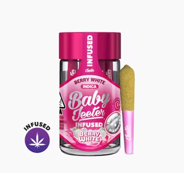 Jeeter - Baby Jeeters .5g x 5 Berry White Quad-Infused Indica Main Image