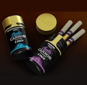 Jeeter Cannon .5g Hades OG LR Infused Pre-Roll 3Pk Hybrid