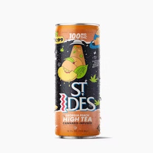 ST.IDES - St Ides Georgia Peach 12 Oz High Tea 100mg