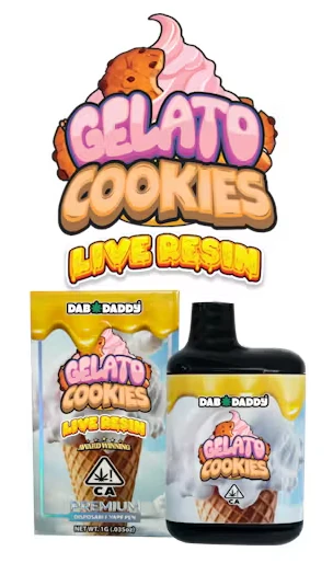 Dab Daddy - Dab Daddy LR Disp./Gelato Cookies/1g/(I) Main Image