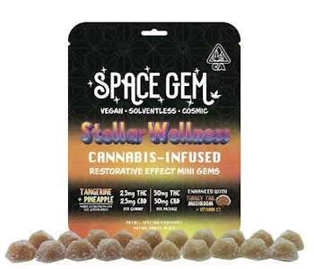 Space Gem - Space Gem - Restorative Effect Mini Gems- 20pk - 50mg THC : 50mg CBD