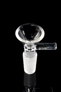 OHANA CANNABIS CO. - 14.5mm Male Clear Glass on Glass Bowl