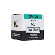 WCC - Concentrate - SFV OG - Live Resin Sugar - 1G