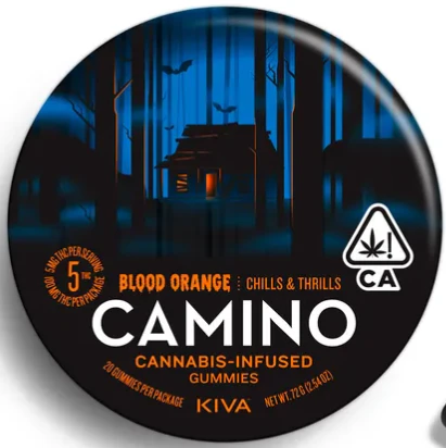 Camino - [Camino] THC Gummies - 100mg - Sour Blood Orange (S) Main Image