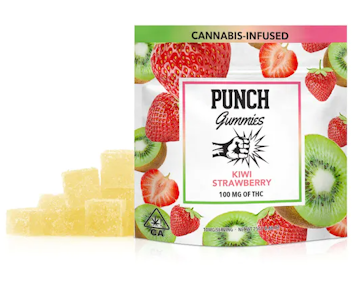 Punch - Kiwi Strawberry - 100mg Gummies