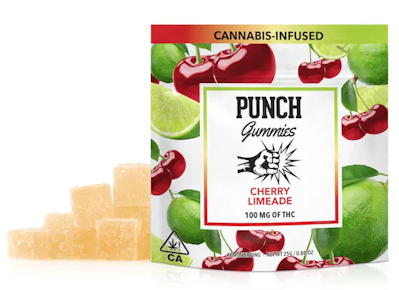 Punch - Cherry Limeade - 100mg Gummies