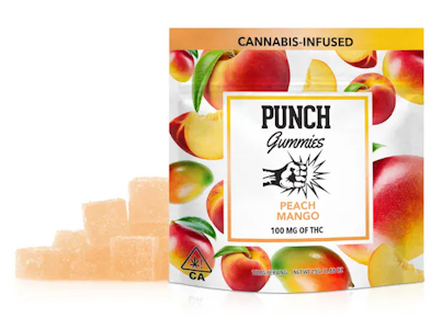 Punch Extracts - Punch - Peach Mango - 100mg Gummies