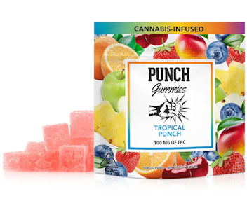 Punch - Tropical Punch - 100mg Gummies
