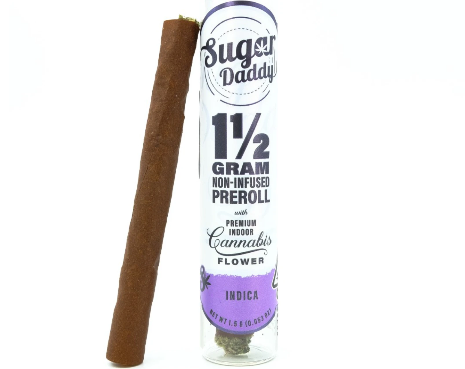 Malibu Gold - Sugar Daddy - Indica - 1.5g Non-Infused Blunt Main Image