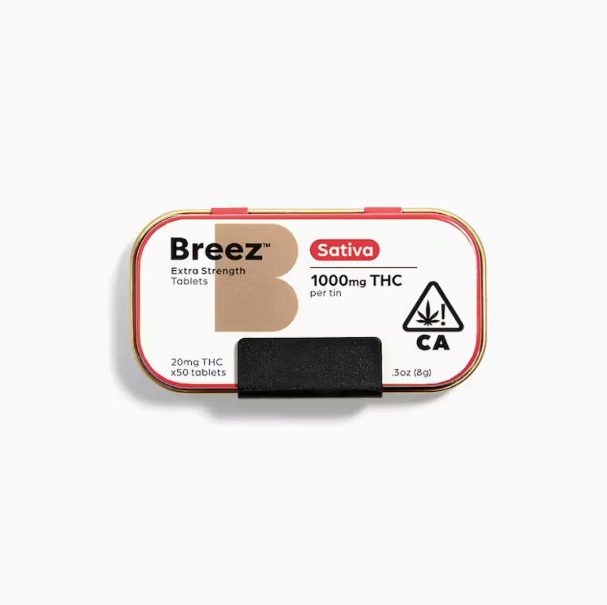 Breez - Sativa | 1000mg Tin | Breez Main Image