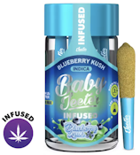 Blueberry Kush - Baby Jeeter - Multi Infused Prerolls - 5pk - 2.5g