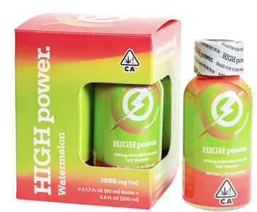 High POWER - Pineapple Breeze - Syrup - 4ct - 1000mg