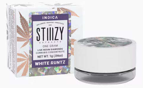 STIIIZY - White Runtz - Curated Live Resin - 1g