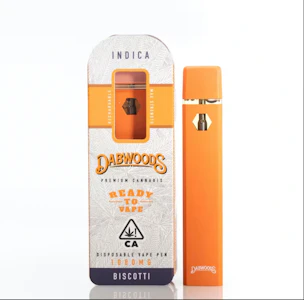 DABWOODS - Dabwoods - Biscotti - 1g Disposable Vape