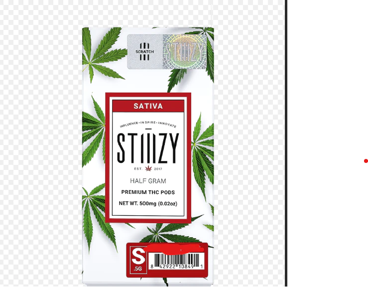 STIIIZY - Stiiizy - Super Lemon Haze - 0.5g Pod Main Image