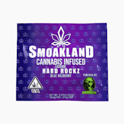 Smoakland Hard Rockz Blue Razberry 10mg