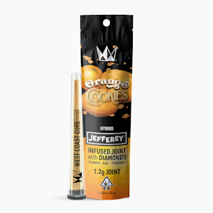 WEST COAST CURE - West Coast Cure - Orange Cookies - 1.2g Jefferey Infused Joint