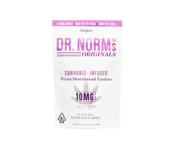 DR. NORM'S - Dr. Norm's - Pecan Shortbread Cookies 10pk 100mg
