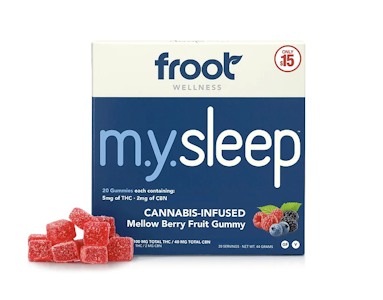 FROOT - MY Sleep - 5:2 - 20ct - 140mg
