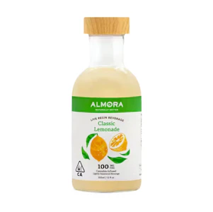 ALMORA FARMS - ALMORA FARM - Drink - Classic Lemonade - 12OZ - 100MG
