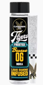 [Claybourne Co.] Frosted Infused Preroll 2 Pack - 1g - Banana OG (I)