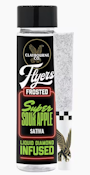 [Claybourne Co.] Frosted Infused Preroll 2 Pack - 1g - Super Sour Apple (S)