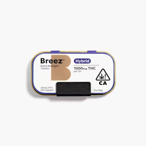 BREEZ - Breez 1000mg Hybrid Tablet Tin 50ct