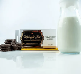 MIDNIGHT ROOTS - Midnight Roots - Thin Mint Cookies Dark Chocolate Bar - 200mg