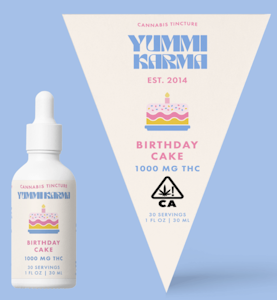 YUMMI KARMA - Birthday Cake - Tincture - 30ml - 1000mg