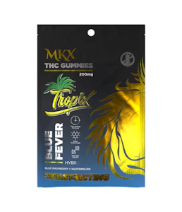 MKX - MKX Tropix Gummies -  Blue Fever - 200mg