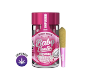 Baby Jeeter: Berry White 2.5g Infused Prerolls 5pk