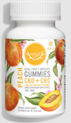 Wyld | 400mg CBD+200mg CBC 20pc Gummies | Peach